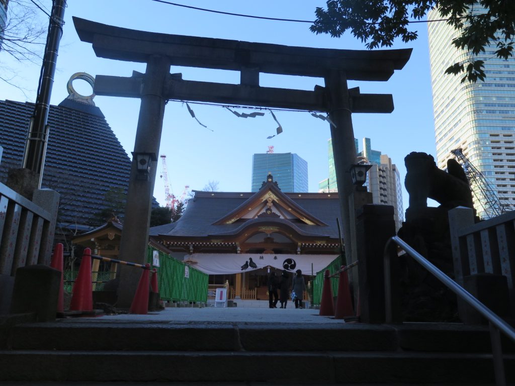 西久保八幡神社 鳥居